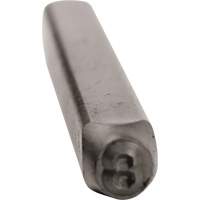 Individual Standard General Purpose Steel Hand Stamp Pieces, # 8, 3/32" Nuna Depot Inc.