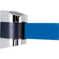 TensaBarrier&reg; Wall Mounted Units, Plastic, Screw Mount, 15', Blue Tape Nuna Depot Inc.