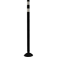 Impact Resistant Delineator, 36" H, Black Nuna Depot Inc.
