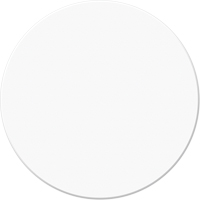 Armor Stripe Lean/5S Markers, Circle, 6" L x 6" W, White, Plastic Nuna Depot Inc.