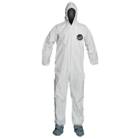 ProShield&reg; 50 Coveralls, Small, White, Microporous Nuna Depot Inc.