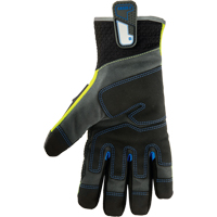 Gants thermiques &eacute;tanches et performant r&eacute;duisant les impacts dorsaux ProFlex, Petit, Paume en Su&egrave;de, Poignet S&eacute;curit&eacute; Nuna Depot Inc.