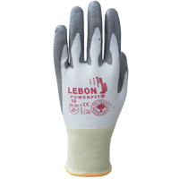 Lebon PowerFit&reg; Cut Resistant Gloves, Size X-Small/6, 13 Gauge, Polyurethane Coated, Polyethylene Shell, ASTM ANSI Level A2/EN 388 Level B Nuna Depot Inc.