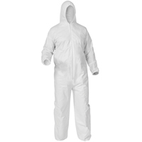 Kleenguard A35 Coveralls, Small, White, Microporous Nuna Depot Inc.