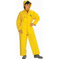 Hurricane Flame Retardant/Oil Resistant Rain Suits - Rainsuits, 4X-Large, Yellow Nuna Depot Inc.