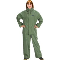 Hurricane Flame Retardant/Oil Resistant Rain Suits - Rainsuits, 4X-Large, Green Nuna Depot Inc.