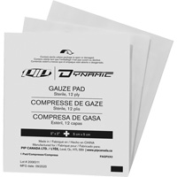 Dynamic Gauze, Pad, 2" L x 2" W, Sterile, Medical Device Class 1 Nuna Depot Inc.