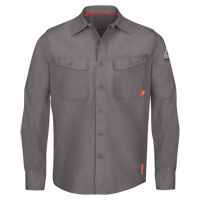 IQ Endurance&reg; Men's Work Shirts, Small, Grey Nuna Depot Inc.