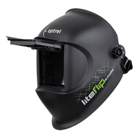 Masque de soudage Liteflip Autopilot, 3,94" lo x 1,97" la Champ de vision, Teinte 1/5/5 - 14, Noir Nuna Depot Inc.