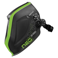 P550 Welding Helmet, 3.94" L x 1.97" W View Area, 4/9 - 13 Shade Range, Black/Green Nuna Depot Inc.
