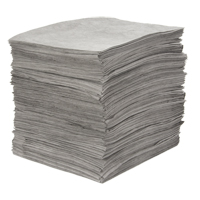 Feuilles absorbantes souffl&eacute;es de premi&egrave;re qualit&eacute;, Universel, 15" x 18", 25 gal. d'absorption Nuna Depot Inc.