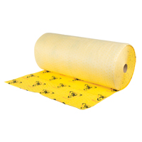 Premium Caution Rolls, Heavyweight, 150' L x 36" W, 57 gal. Absorbancy Nuna Depot Inc.