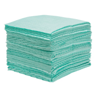 Feuilles absorbantes li&eacute;es de premi&egrave;re qualit&eacute;, Mati&egrave;res dangereuses, 15" x 18", 25 gal. d'absorption Nuna Depot Inc.