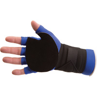 Anti-Impact Glove with Wrist Support, Size Small, Split Leather Palm Nuna Depot Inc.
