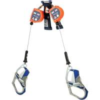 Nano-Lok Edge Self-Retracting Lifeline, 7', Stainless Steel, Swivel Nuna Depot Inc.