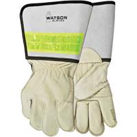 Gants de soudage pour monteur de ligne pour disjoncteur, Cuir fleur de vache, Taille Moyen Nuna Depot Inc.