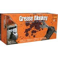 Grease Monkey&reg; Gloves, Medium, Latex, 15-mil, Powder-Free, Blue Nuna Depot Inc.