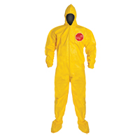 Coveralls, Medium, Yellow, Tychem&reg; 2000 Nuna Depot Inc.