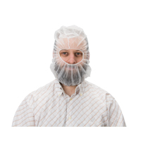 Disposable Hood, Polypropylene, White Nuna Depot Inc.