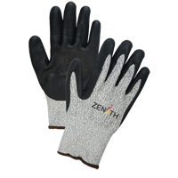 Cold Weather Seamless Stretch Cut-Resistant Gloves, Size 2X-Large/11, 13 Gauge, Foam Nitrile Coated, HPPE Shell, ASTM ANSI Level A4 Nuna Depot Inc.