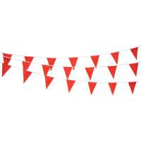 Pennant String, 60' L, Red Nuna Depot Inc.