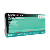 NEOPRO&reg; Gloves, X-Small, Neoprene, 5.1-mil, Powder-Free, Green, Class 2 Nuna Depot Inc.