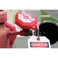 Dispositif de verrouillage de robinet Stopout, Type Vanne Nuna Depot Inc.