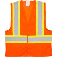 Veste de s&eacute;curit&eacute; pour la circulation, Orange haute visibilit&eacute;, 2T-Grand, Polyester Nuna Depot Inc.