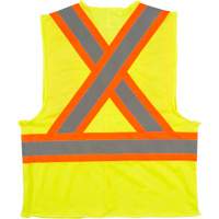 Veste de s&eacute;curit&eacute; pour la circulation, Jaune lime haute visibilit&eacute;, 2T-Grand, Polyester Nuna Depot Inc.