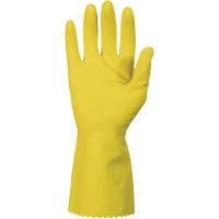 ChemStop Gloves, Size Small/7, 12" L, Latex, Flock-Lined Inner Lining, 12-mil Nuna Depot Inc.