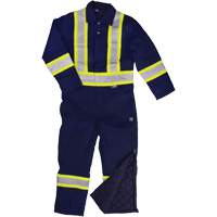Combinaison en toile avec bandes r&eacute;fl&eacute;chissantes, Petit, Bleu marin Nuna Depot Inc.