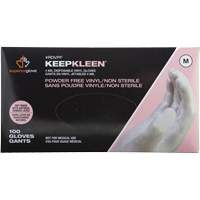 Disposable Gloves, Small, Vinyl, 4-mil, Powder-Free, White Nuna Depot Inc.