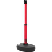 PLUS Barrier Post Set Receiver, 42" High, Red Nuna Depot Inc.