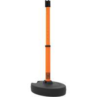 PLUS Barrier Post Set Receiver, 42" High, Orange Nuna Depot Inc.