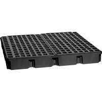 Modular Spill Platform, 60.5 US gal. Spill Capacity, 51.5" x 51.5" x 6.5" Nuna Depot Inc.