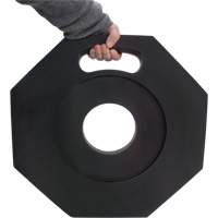 Rubber Base for Premium Delineator Posts, 12 lbs. Nuna Depot Inc.