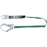 V-Series Lanyard, 6', Rebar Hook Center, Snap Hook Leg Ends, Polyester Nuna Depot Inc.