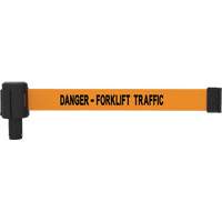 PLUS Banner Cassette, Danger - Forklift Traffic, 15', Orange Tape Nuna Depot Inc.