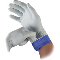 Lifestar EC&reg; LSE-104 Dual-Coloured Examination Gloves, Small, Nitrile, 5.5-mil, Powder-Free, White, Class 2 Nuna Depot Inc.