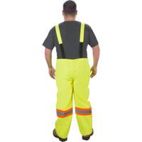 RZ1000 Rain Bib Pants, Polyester, Small, High Visibility Lime-Yellow Nuna Depot Inc.