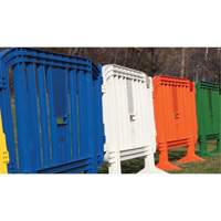 Minit Barricade, Interlocking, 49" L x 39" H, Green Nuna Depot Inc.