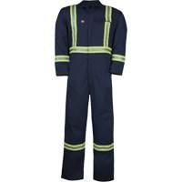 Combinaison non doubl&eacute;e Westex UltraSoft, Taille Grand (grande taille), Bleu marine, 12,4 cal/cm2 Nuna Depot Inc.