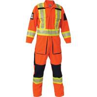 Ripstop Coveralls, 2X-Large, High Visibility Orange Nuna Depot Inc.