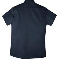 Short-Sleeved Twill Work Shirt, Men's, 4X-Large, Navy Blue Nuna Depot Inc.