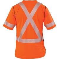 Polartec&reg; Power Grid&reg; High Visibility Short Sleeved T-Shirt, Polyester, Small, Orange Nuna Depot Inc.