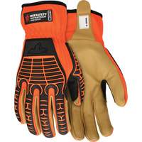 UltraTech Impact Gloves, Medium, Grain Leather Palm, Slip-On Cuff Nuna Depot Inc.