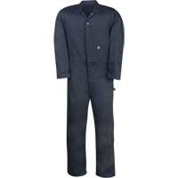 Industrial Work Coveralls, Men's, Navy Blue, Size 36 Nuna Depot Inc.