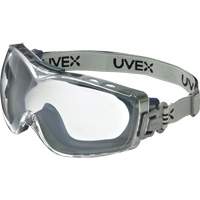 Lunettes de s&eacute;curit&eacute; &agrave; coques Uvex HydroShield Stealth OTG, Lentille Transparent, Antibu&eacute;e/Anti-&eacute;gratignures, Ventilation Indirecte Nuna Depot Inc.