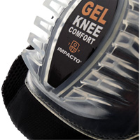 Genouill&egrave;res tout terrain, Style Boucles et crochets, Prot&egrave;ge-genoux Plastique, Tampons Gel Nuna Depot Inc.