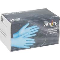 Gants jetables en paquets pour distributeur, Moyen, Nitrile, 4,5 mils, Sans poudre, Bleu Nuna Depot Inc.